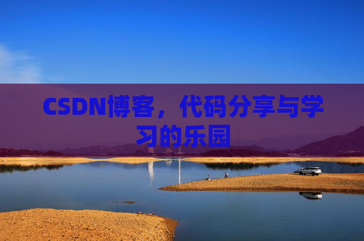 CSDN博客，代码分享与学习的乐园